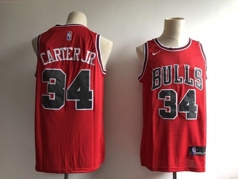 Chicago Bulls Wendell Carter Jr #34 2020 NBA New Arrival Red Jersey