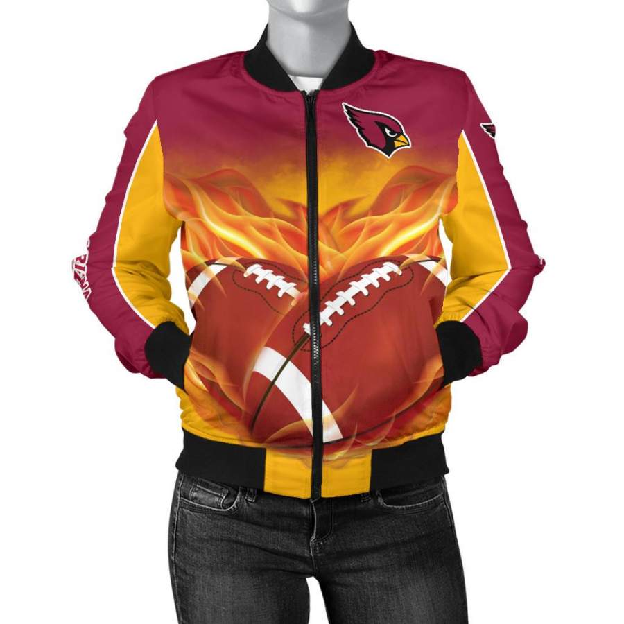 Playing Game With Arizona Cardinals Jackets Shirt For Women