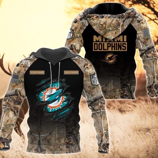 Miami Dolphins Personalized All Over Printed 404