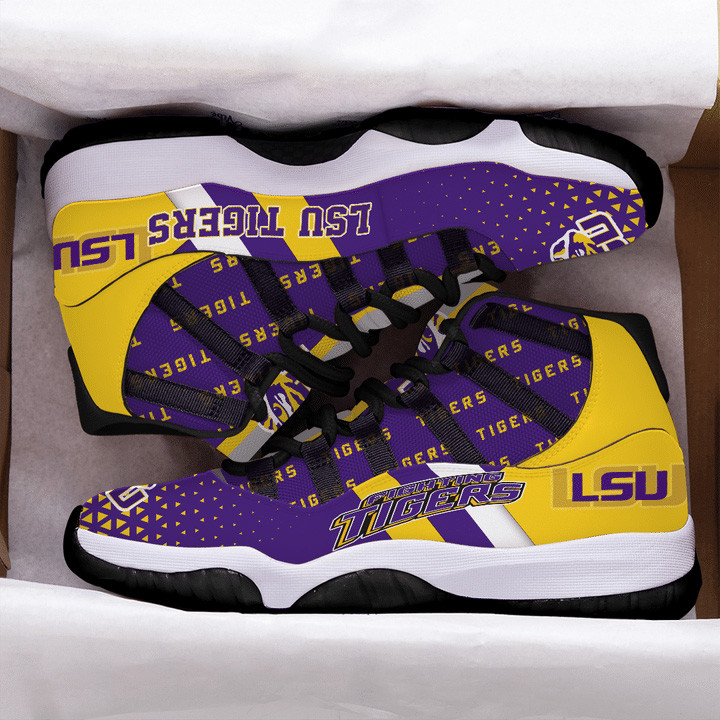 Lsu Tigers Air Jordan Jd11 Shoes Sneaker