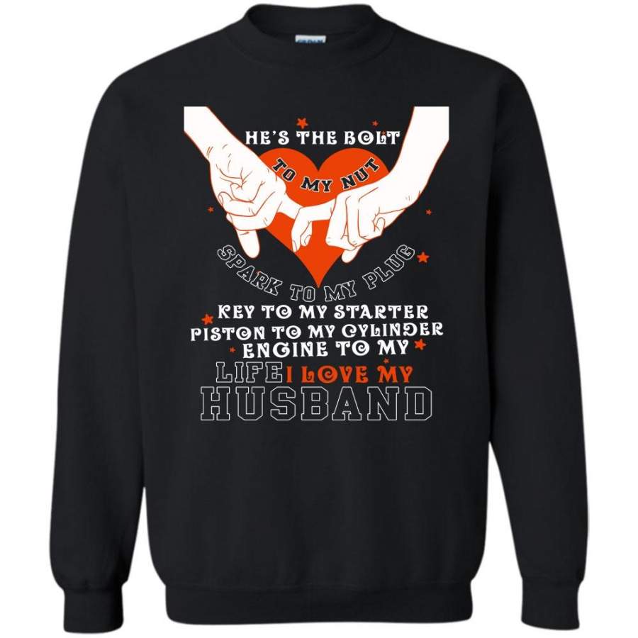 I Love My Husband T Shirt, Couple Sweatshirt