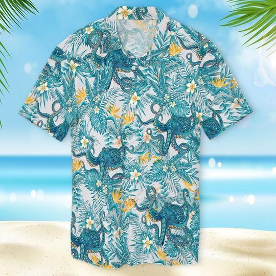 Octopus Hawaii Shirt Ha79692