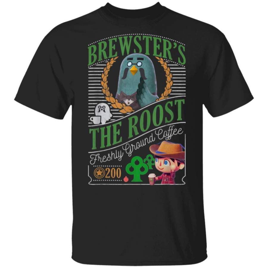 Animal Crossing Brewster’s The Roost Cafe Graphic T-Shirt