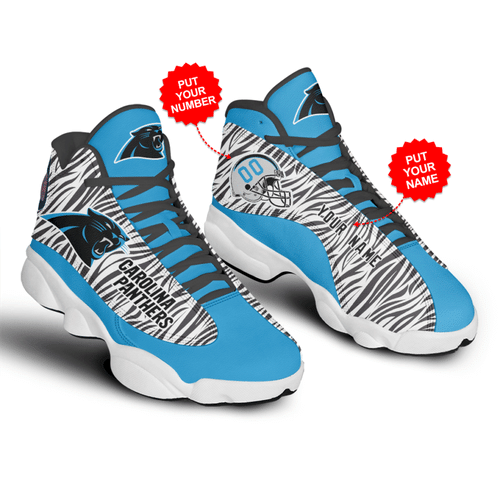 Carolina Panthers Football Personalized Shoes Air Jd13 Sneakers Jd13 Sneakers Personalized Shoes Design