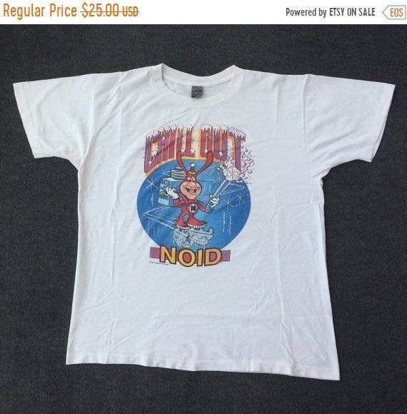 Vintage Chill Out Noid Rare 80S 90S Shirt