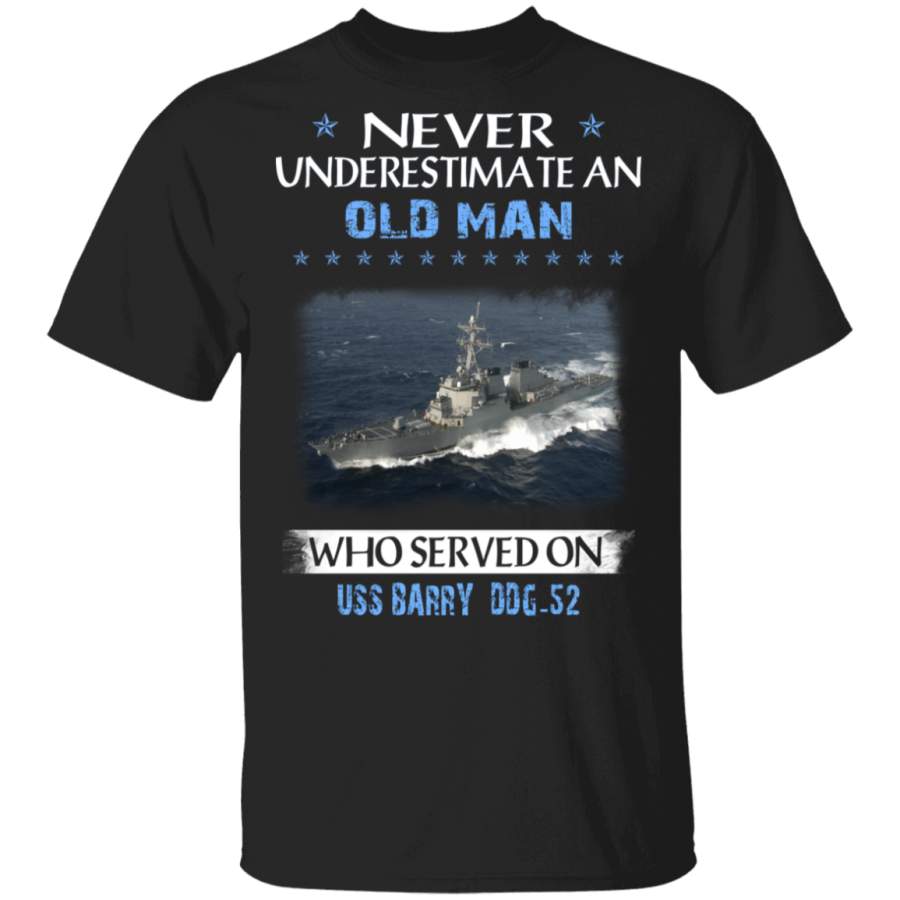 USS Barry DDG-52 Veterans Day Christmas Gift T-Shirt