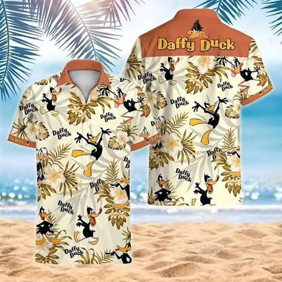 Daffy Duck Hawaiian Shirt Aloha Beach Holiday 975 Casual Ha39294