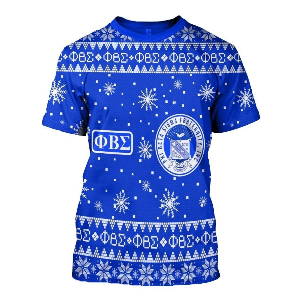 Fraternity Tshirt – Merry Christmas Phi Beta Sigma Tshirt