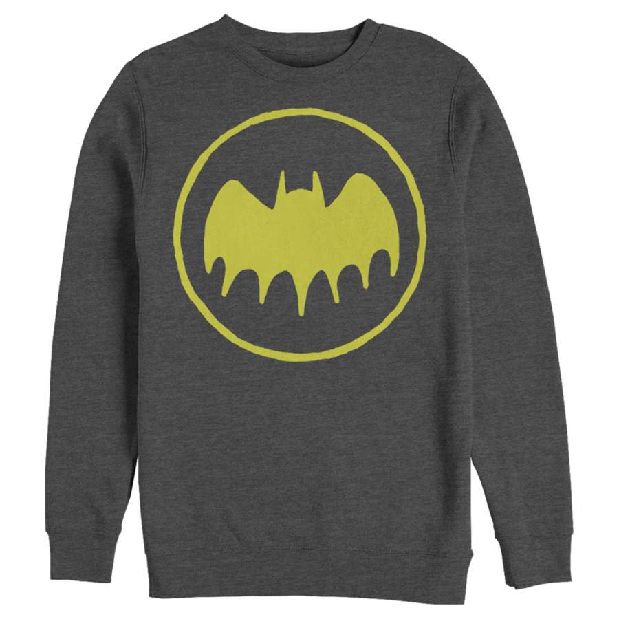 Batman Men’s Logo Cute Cartoon  Sweatshirt