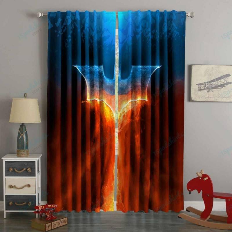 3D Printed Batman Style Custom Living Room Curtains