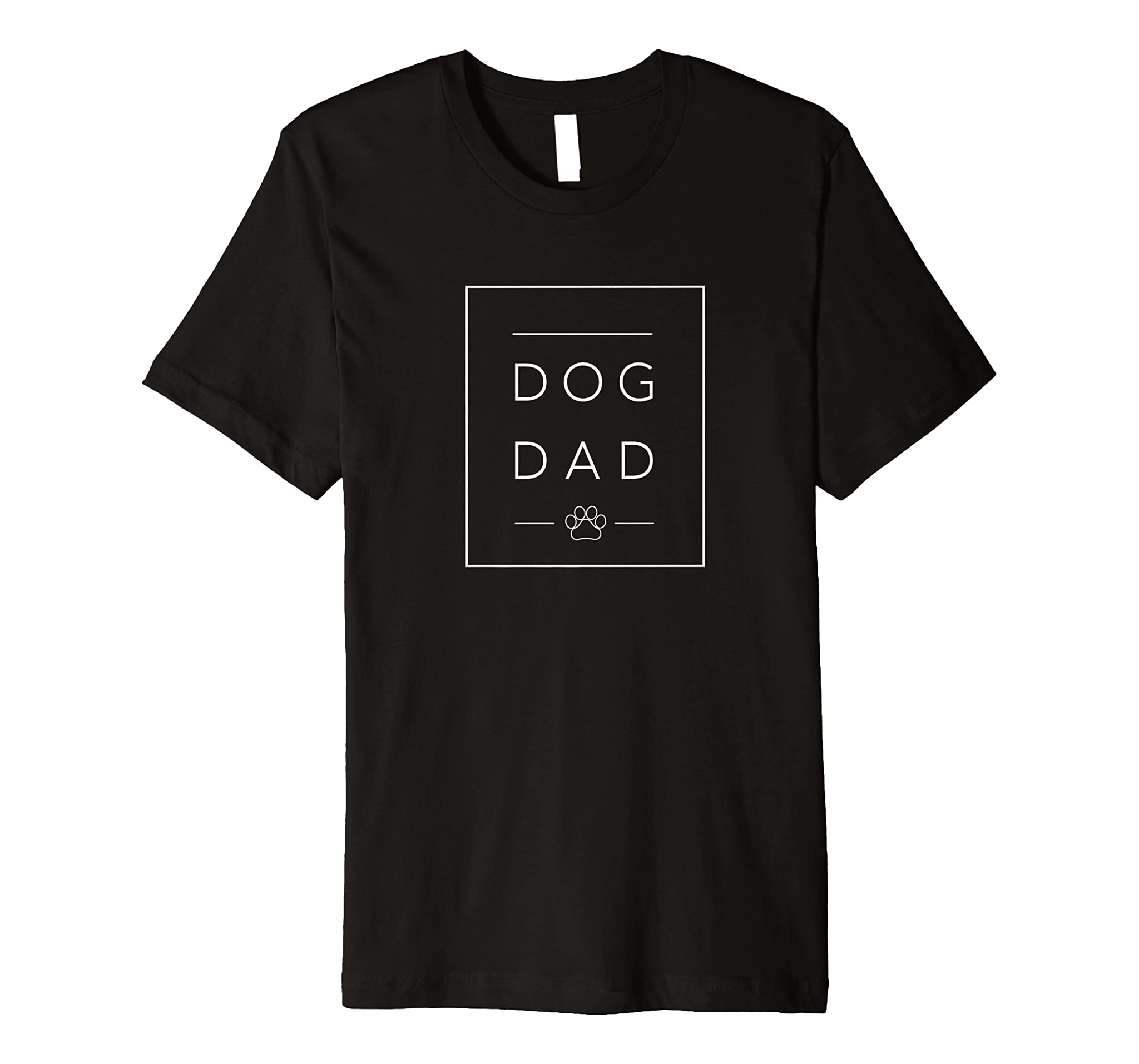 Cool Best Rescue Dog Lover Dad Ever | Dogfather Tee Premium