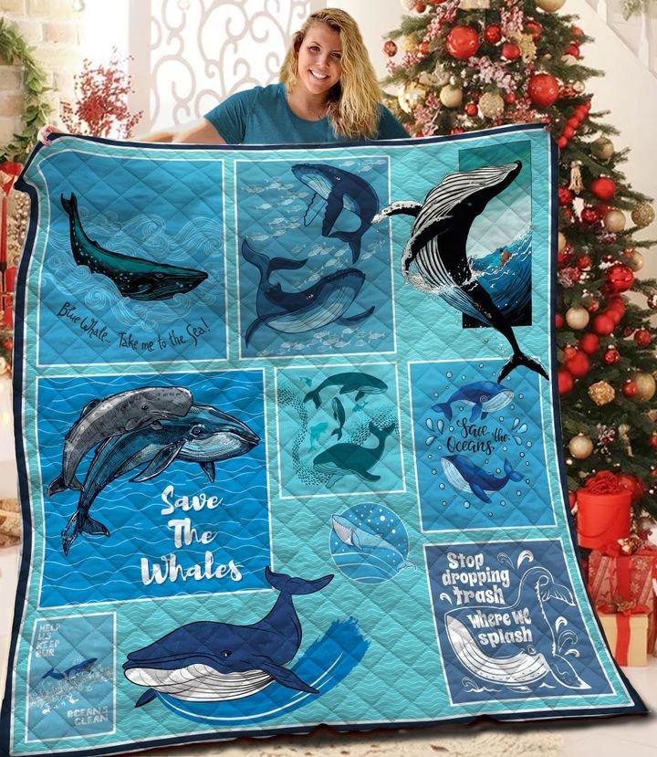 Mp2309 – Whale – Save The Whale – Quilt