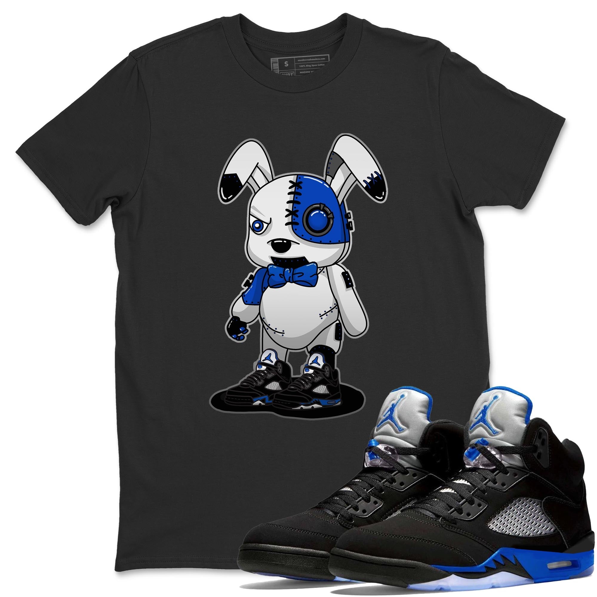 Cyborg Bunny T-Shirt – Air Jordan 5 Racer Blue