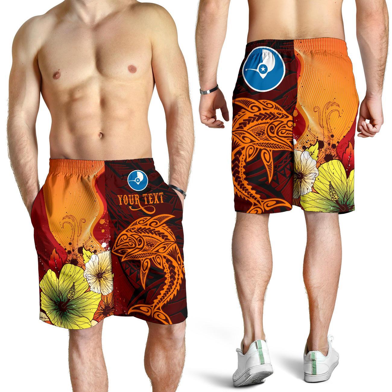 Yap Custom Personalised Men’s Shorts – Tribal Tuna Fish – BN39