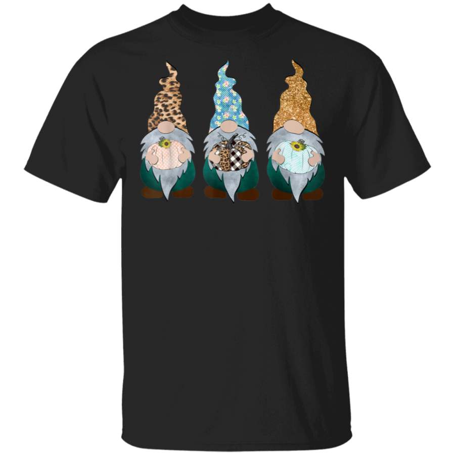 Fall Three Gnomes Perfect Gift For Thanksgiving Day T-Shirt