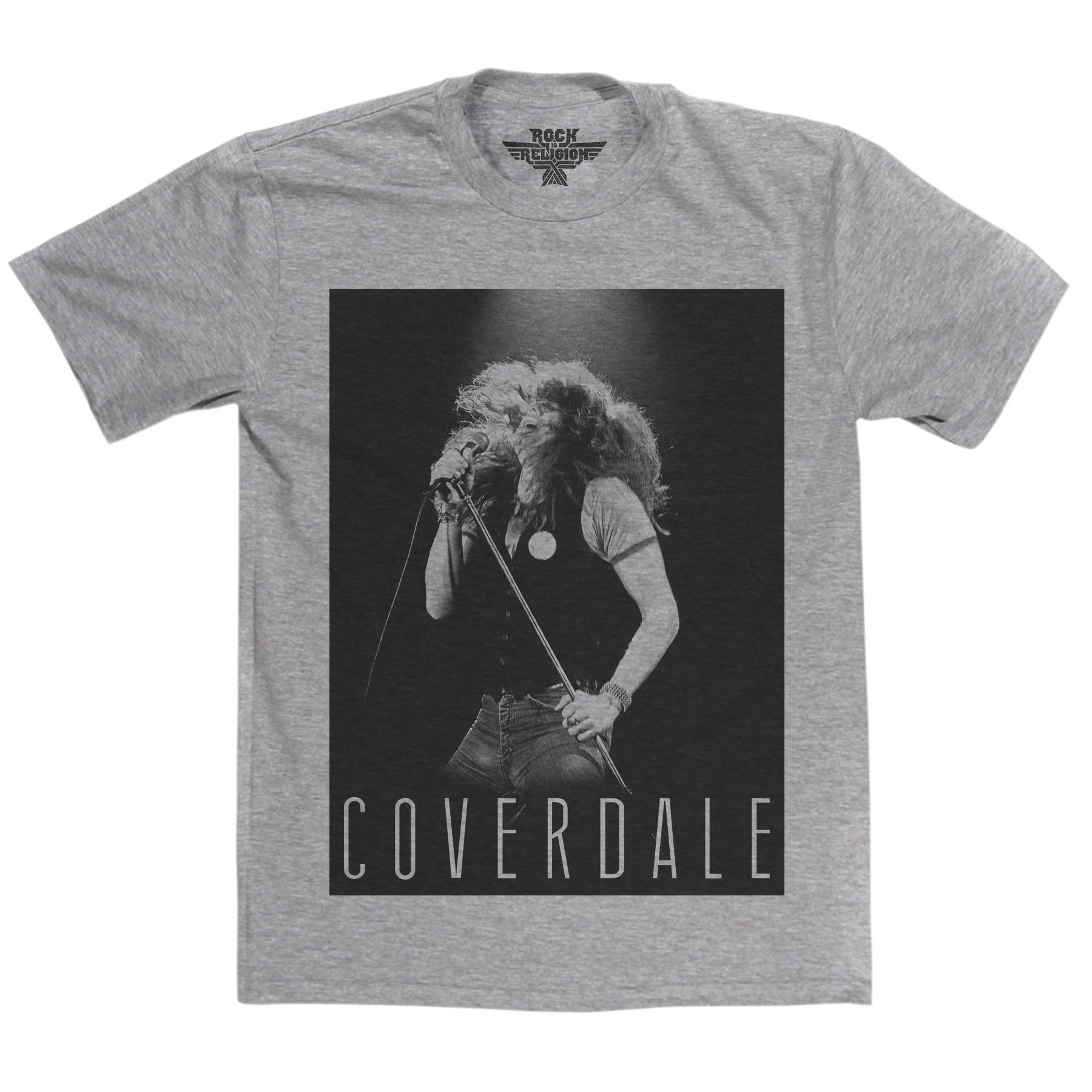 Rock is Religion David Coverdale T Shirt