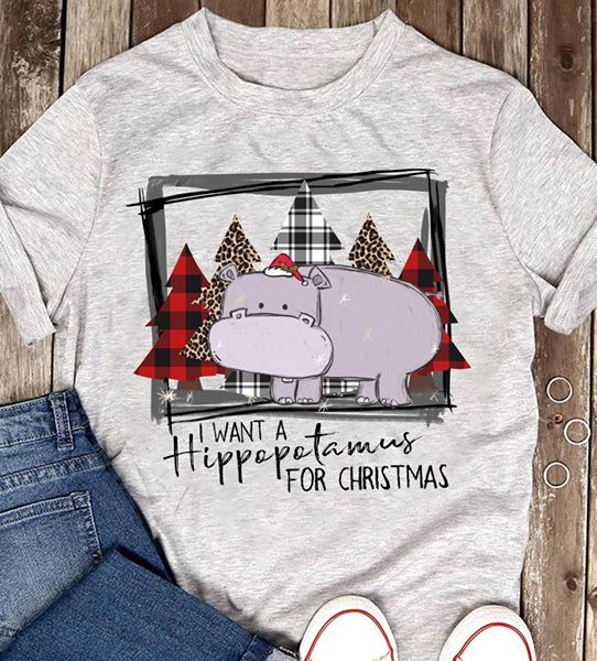 I Want A Hippopotamus For Christmas Classic T-Shirt