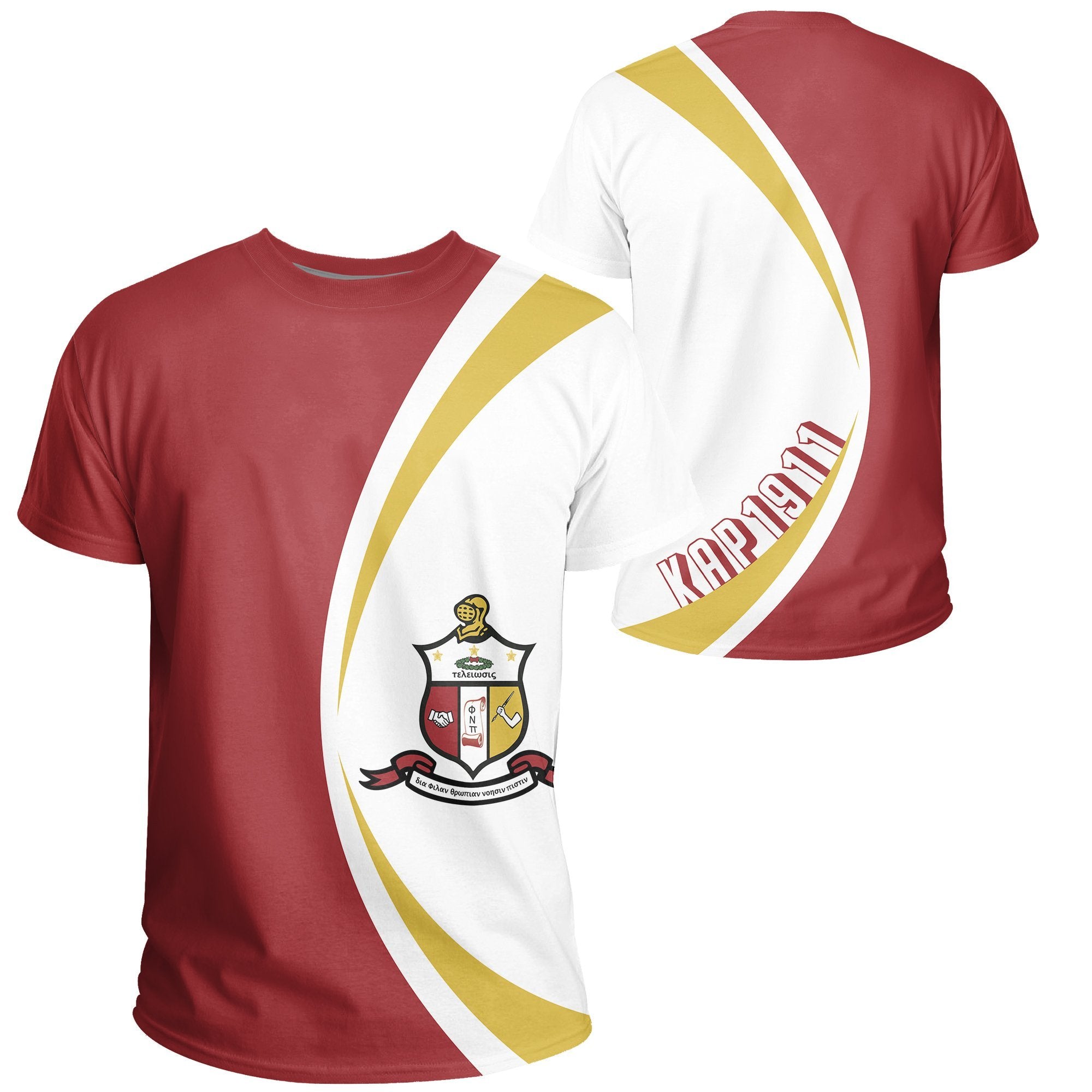 Greek Life T-Shirt – Kappa Alpha Psi Big Logo Tee – Circle Style