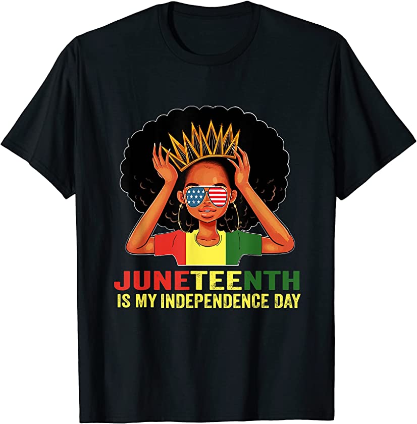 Black Queen Juneteenth Is My Independence Day T-Shirt