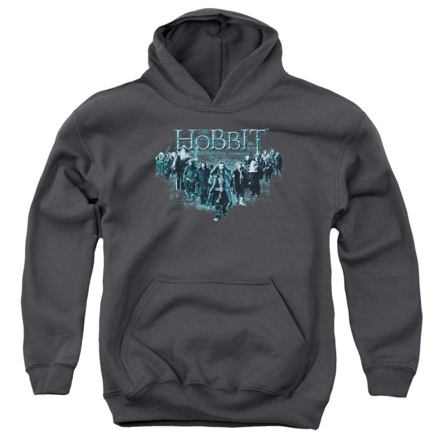 The Hobbit Thorin And Company Youth Hoodie (Ages 8-12)