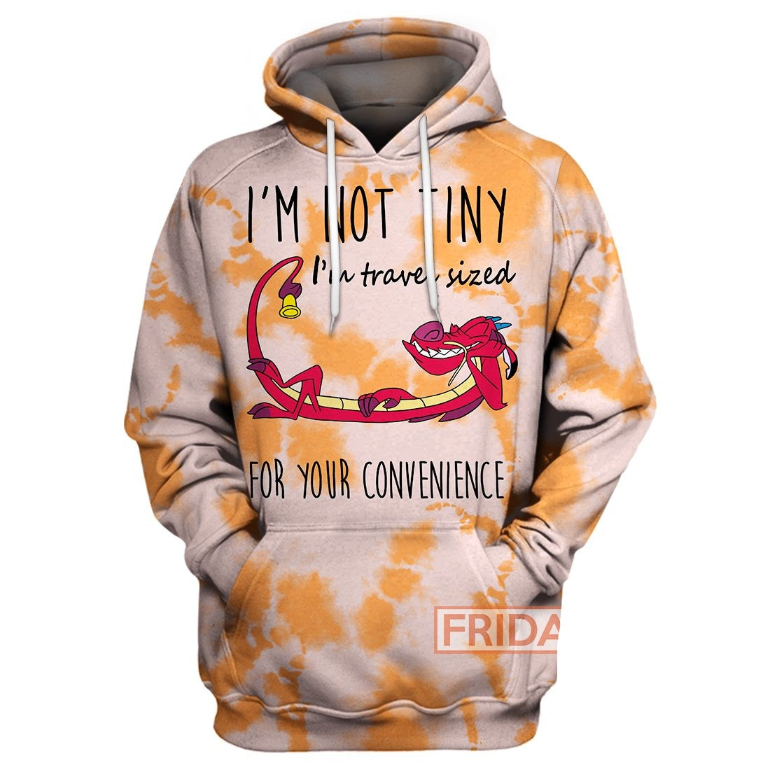 Unifinz Dn T-Shirt Mulan Mushu Tie-Dye T-Shirt Awesome Dn Mulan Hoodie Sweater 2022