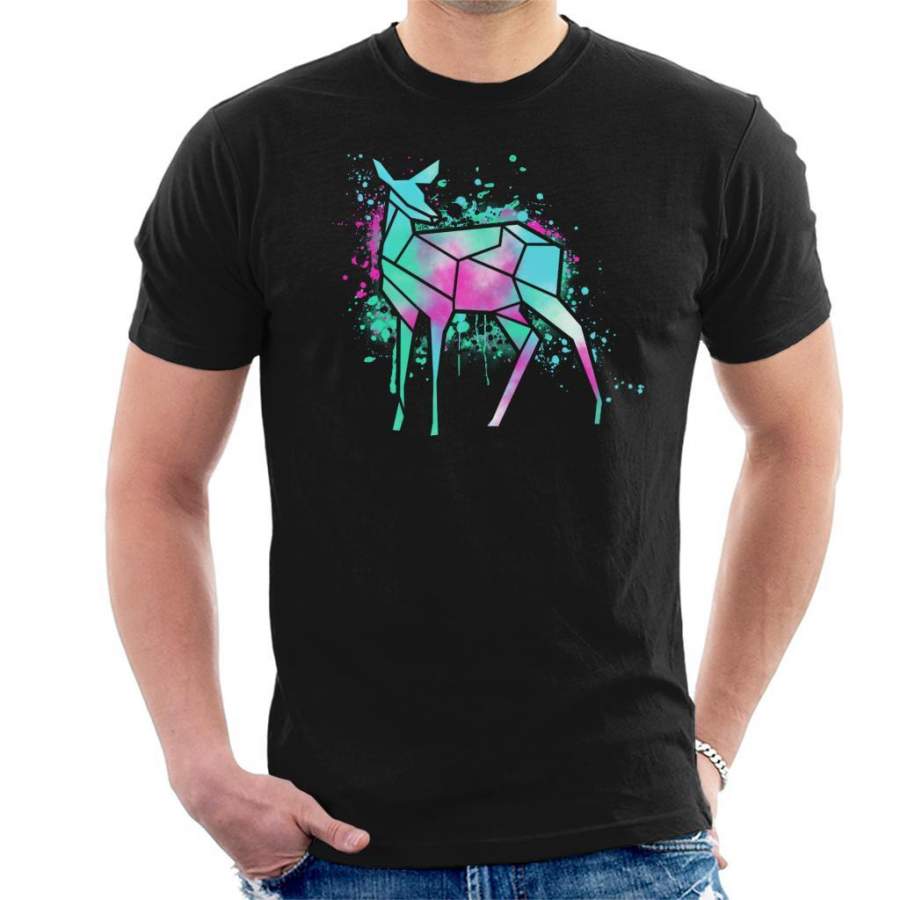 Neon Deer Men’s T-Shirt