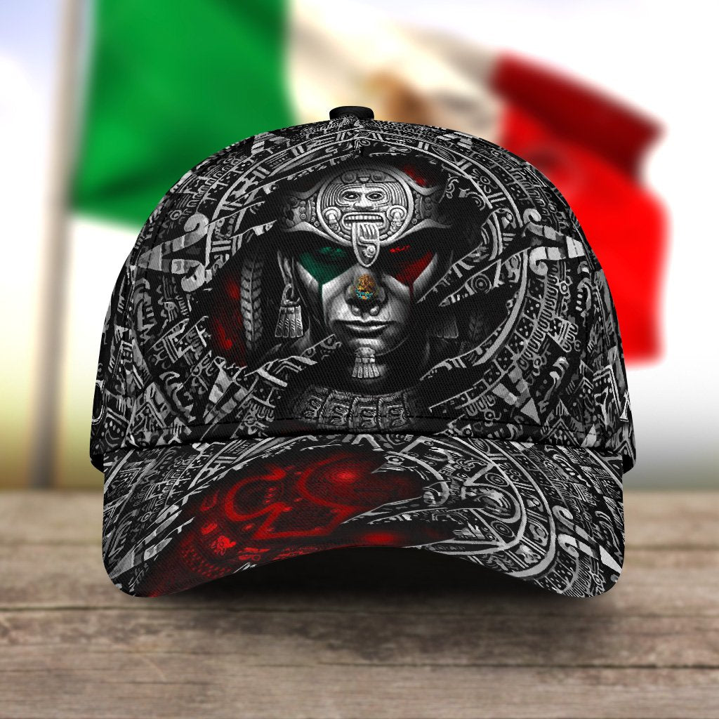 3D Full Printed Aztec Hat For Mexican, Mexico Aztec Classic Cap Hat, Aztec  Mexico Hat Baseball