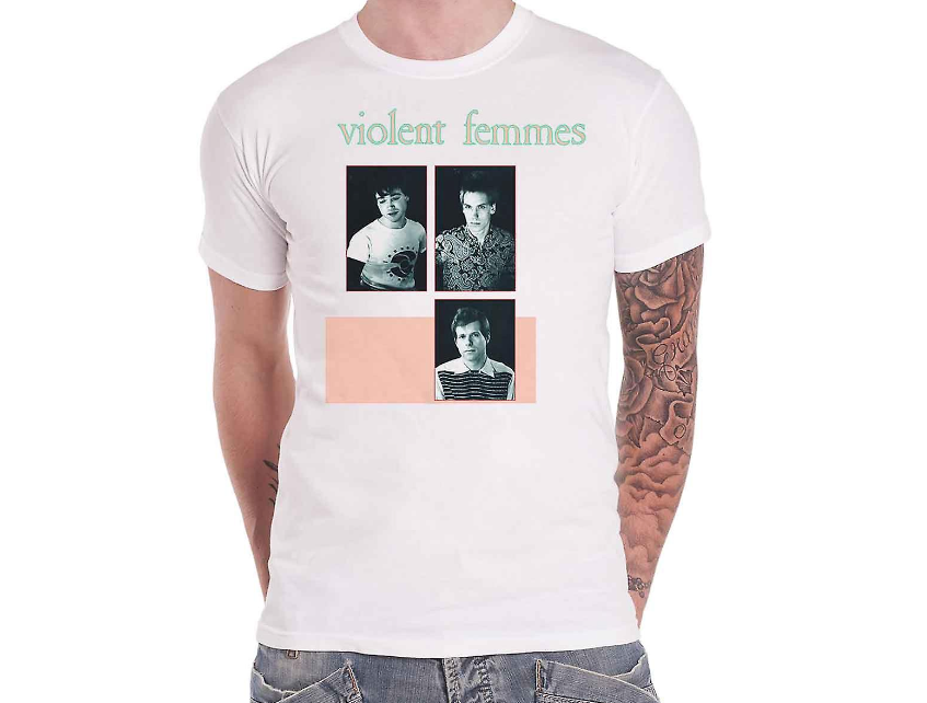 Violent Femmes T-Shirt – Vintage Band Photo – White