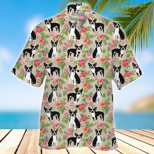 Boston Terrier Aloha Hawaii Shirts For Men Women Ha39125