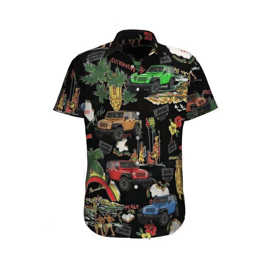 Jeep Paradise Hawaii Shirt Unisex Adult Ha79362