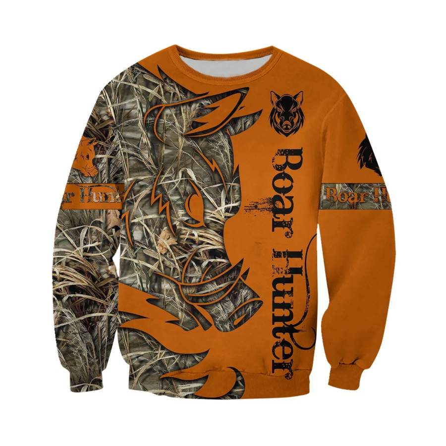 PL404 BOAR HUNTER 3D ALL OVER PRINTED SHIRTS