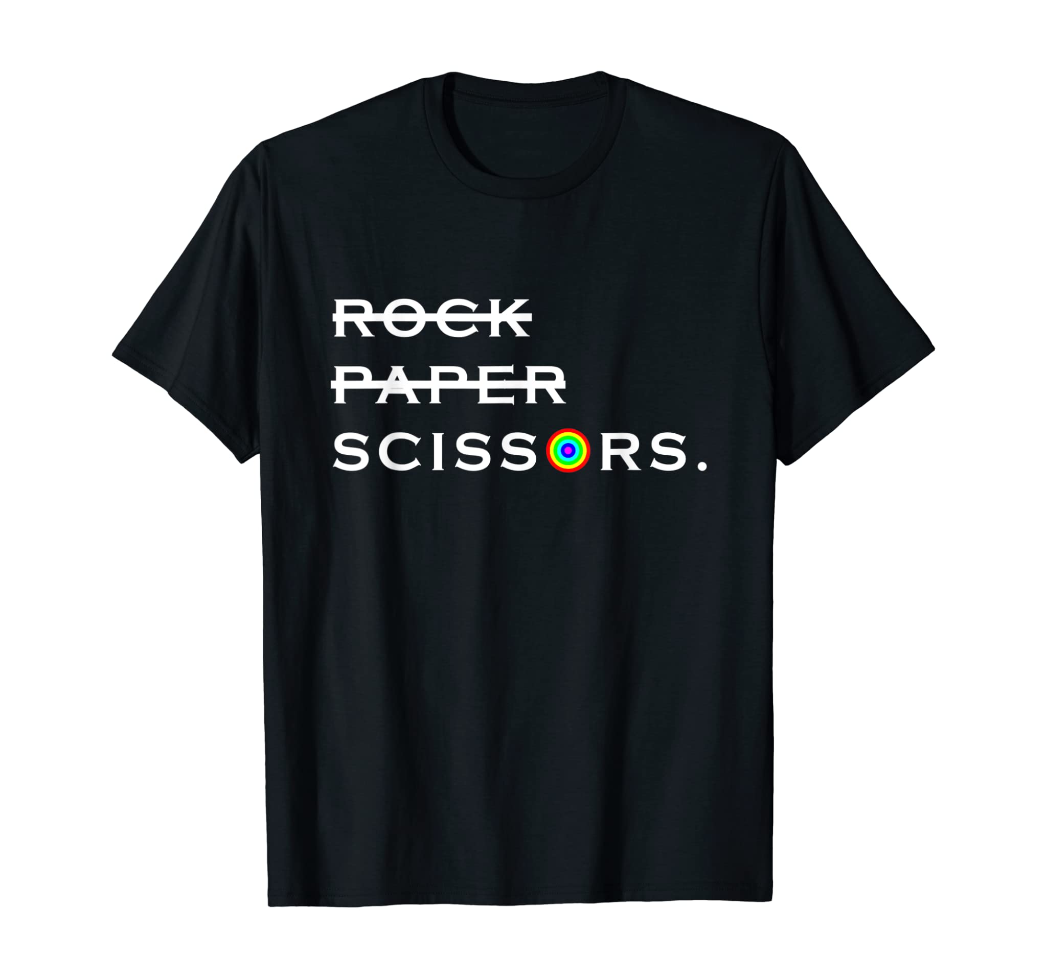 Rock Paper Scissors Lesbian Lgbt International Lesbian Day T-Shirt