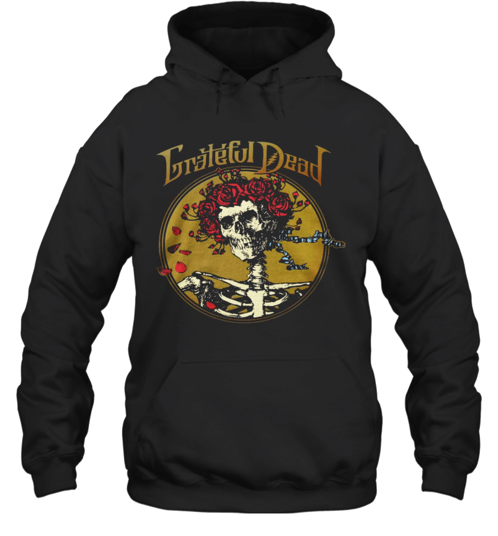 TornadoT grateful dead Mens Grateful Skull 70 Hoodie