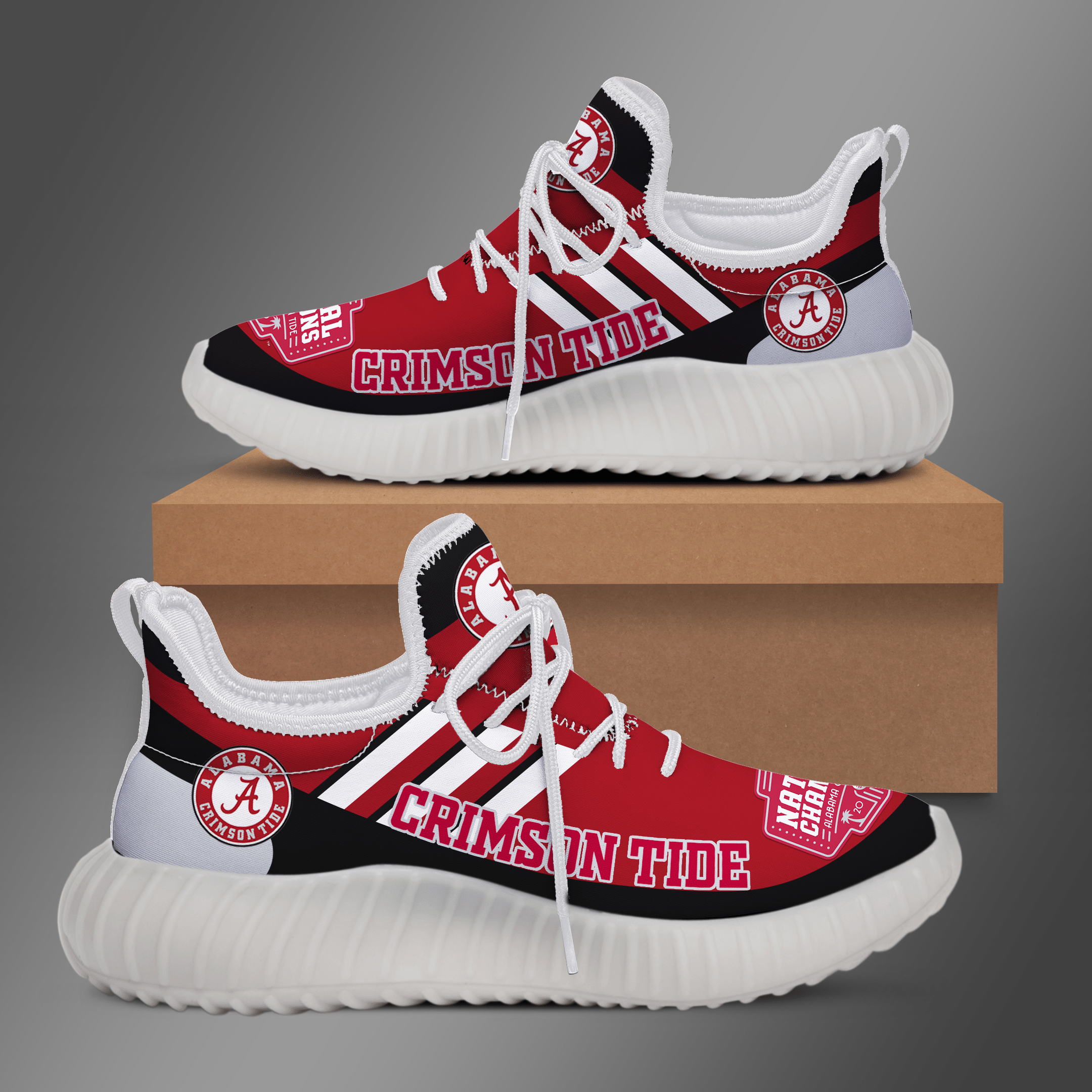 Alabama Crimson Tide Football Yz Shoes -V2