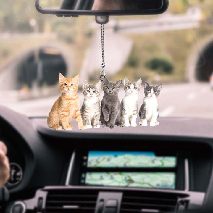 16 Cat Kitty Car Hanging Ornament