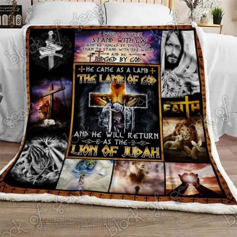 The Lion of Judah Sofa Blanket PSL411 Block Of Gear™