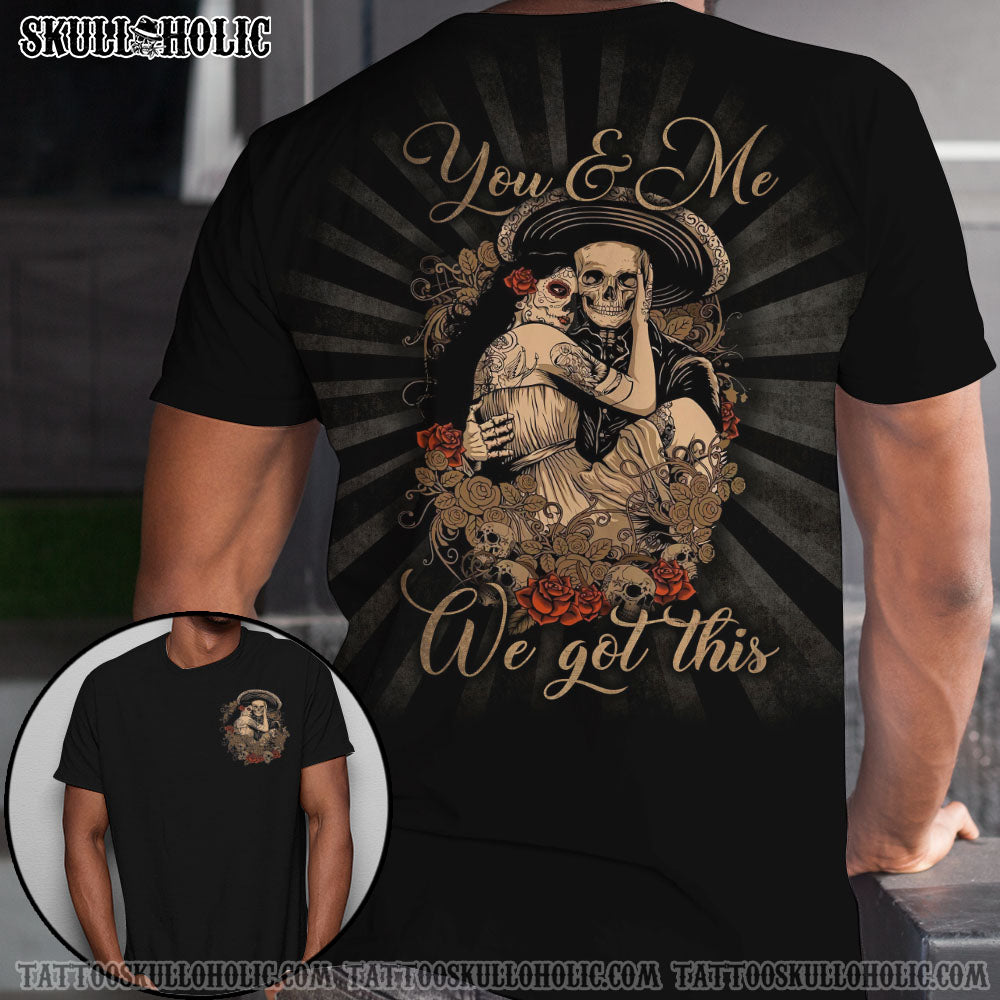 Sugar Skull Couple Vintage All Over Print – Latg0501223Ha