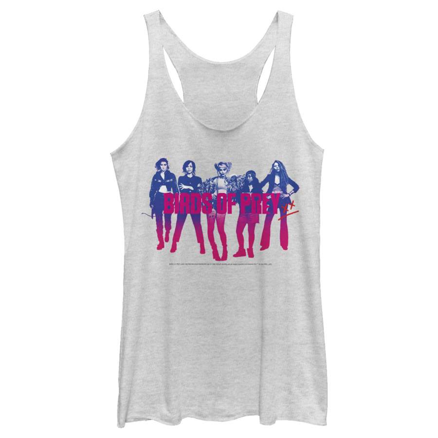 Birds of Prey Women’s Harley’s Entourage  Racerback Tank