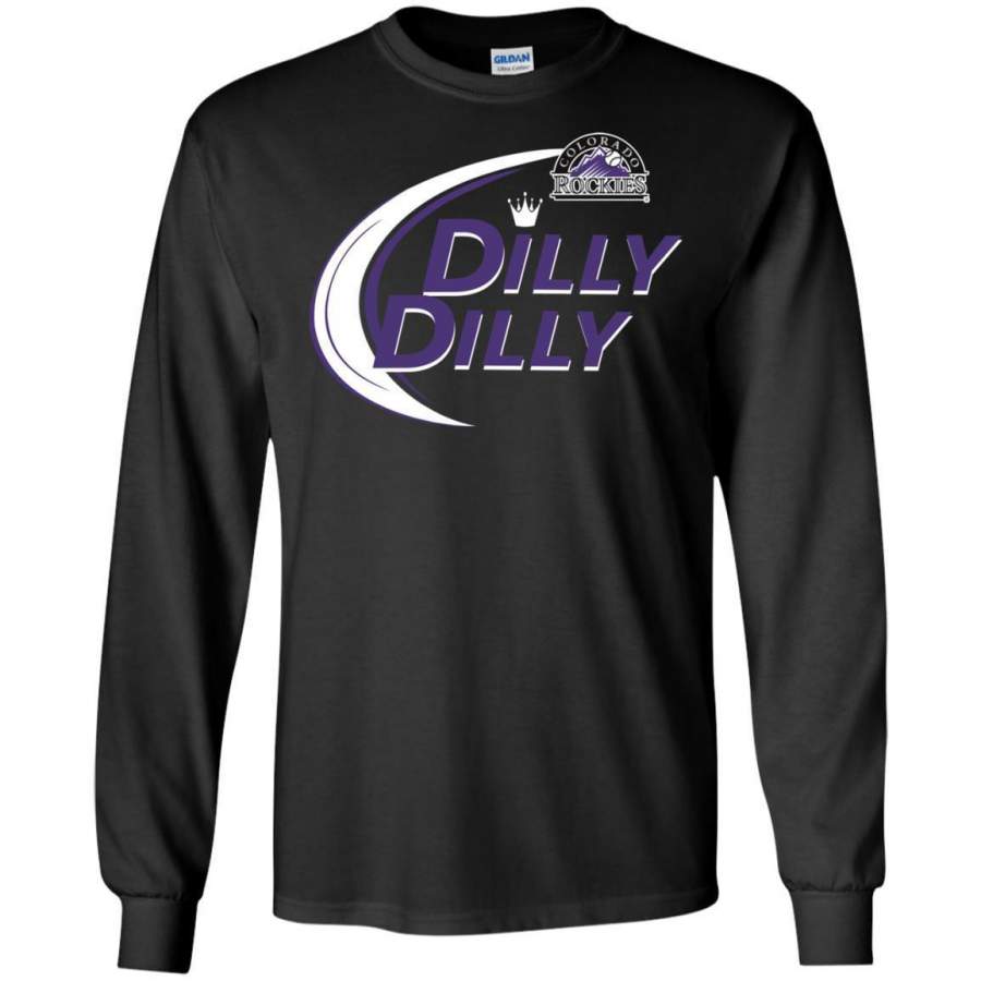 AGR Dilly Dilly Rockies Sport Long Sleeve T-shirt