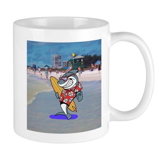 Surfer Shark Mug