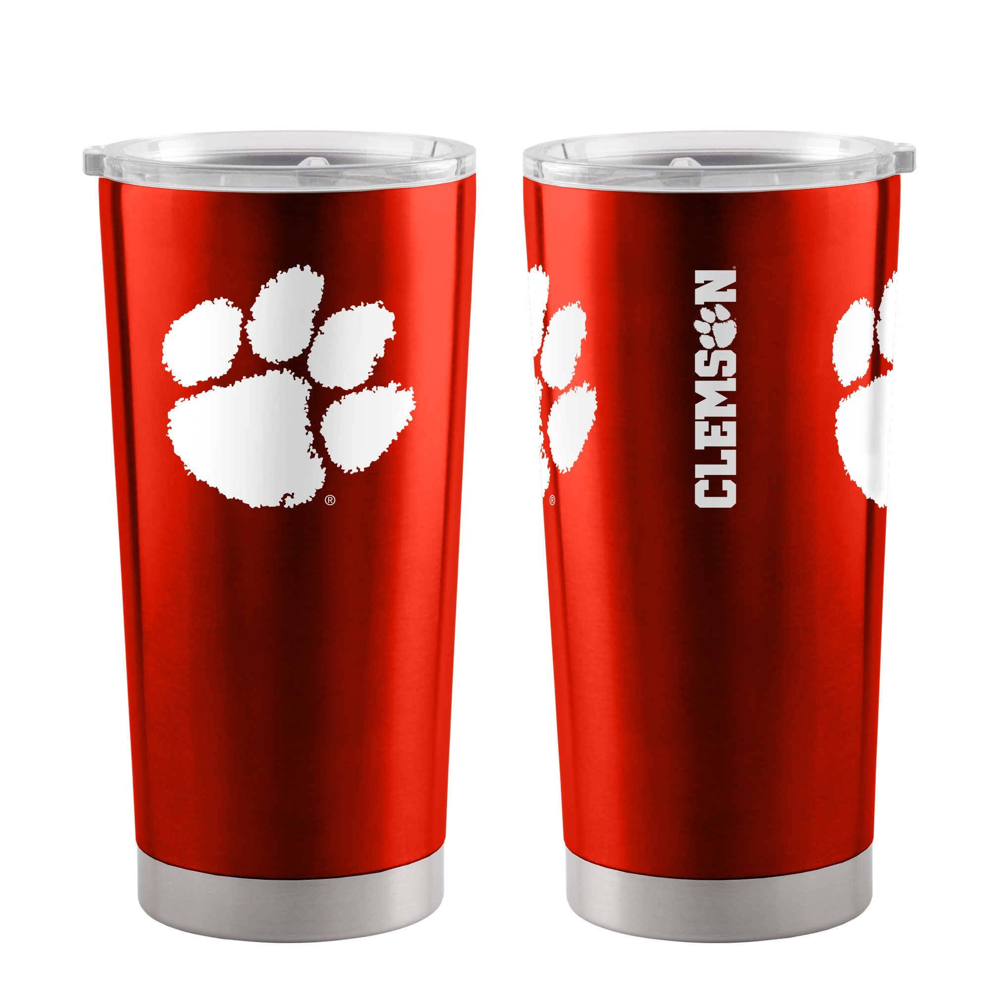 Clemson Tigers Travel Stainless Steel Insulated Tumbler