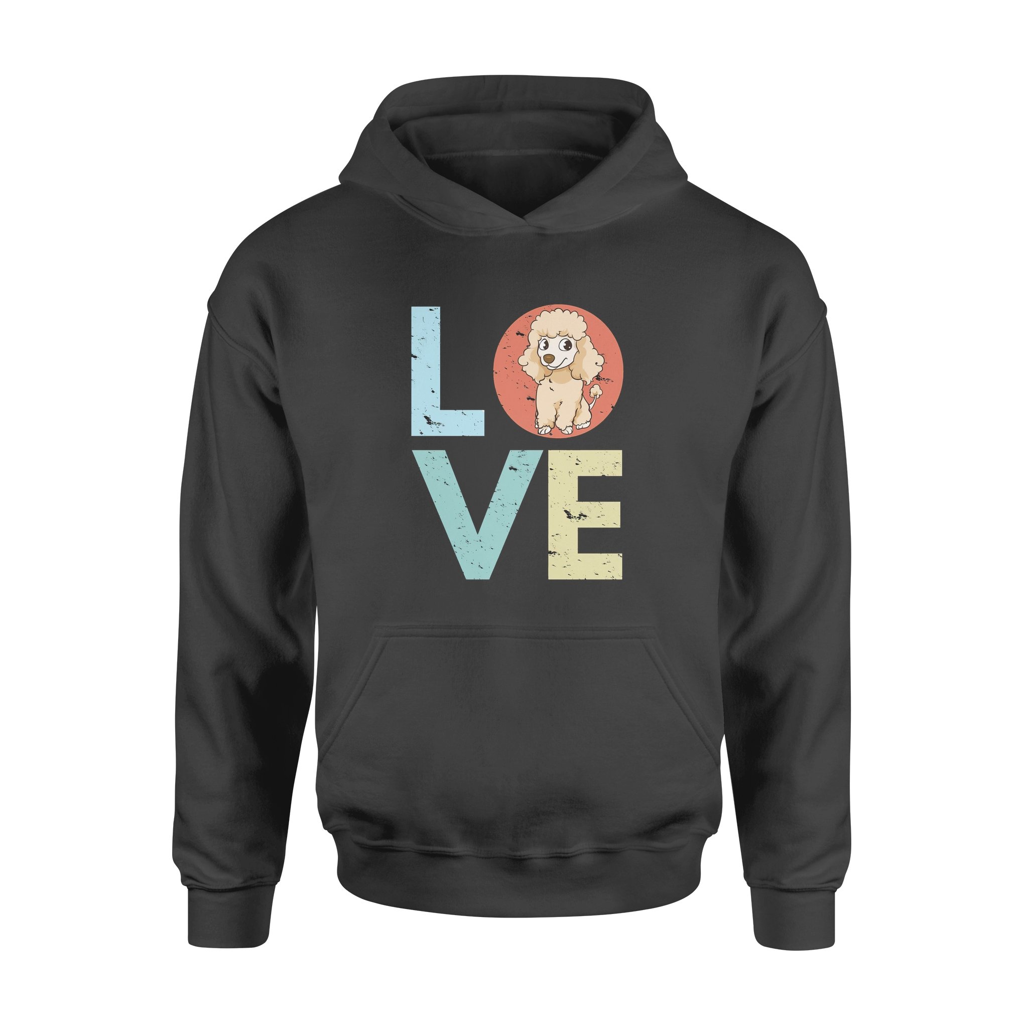 Love Poodle Vintage – Standard Hoodie