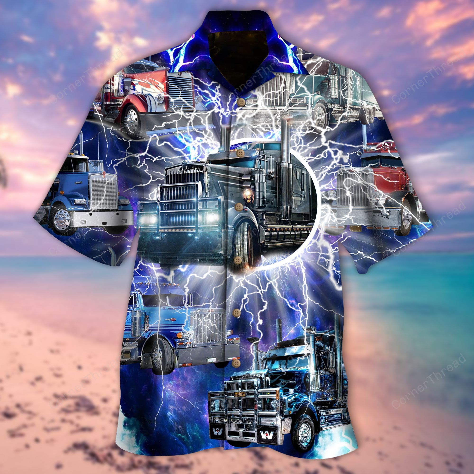 I Am The Trucker Hawaiian Shirt Ha71419