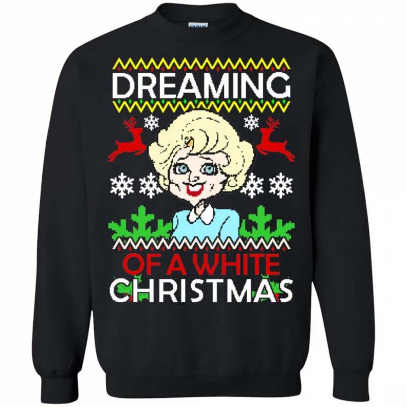 Betty White Ugly Christmas Sweater