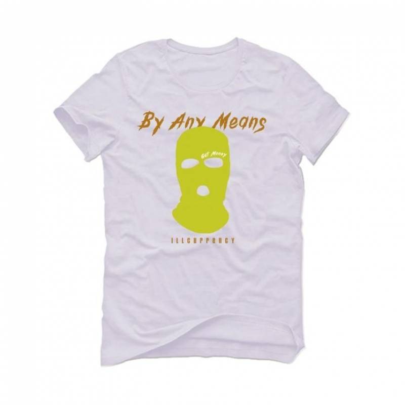YEEZY 350 V2 Marsh White T-Shirt (By any means)