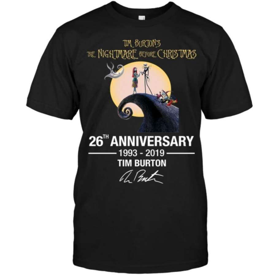 26th The Nightmare Before Christmas Tim Burton – T-Shirt