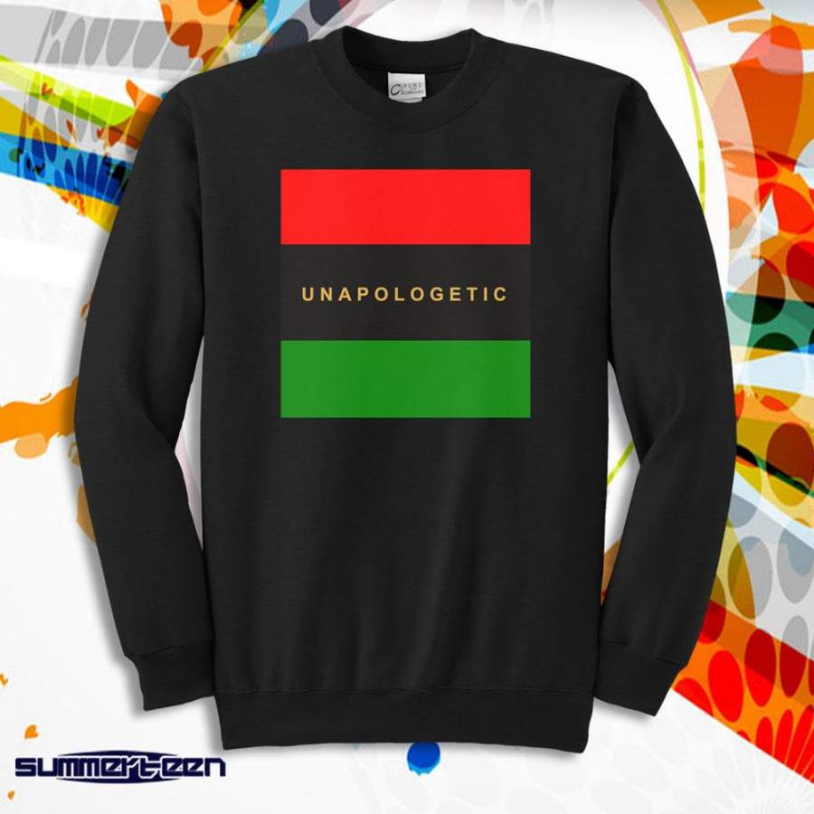 Unapologetically Black And Proud Melanin Men’S Sweatshirt