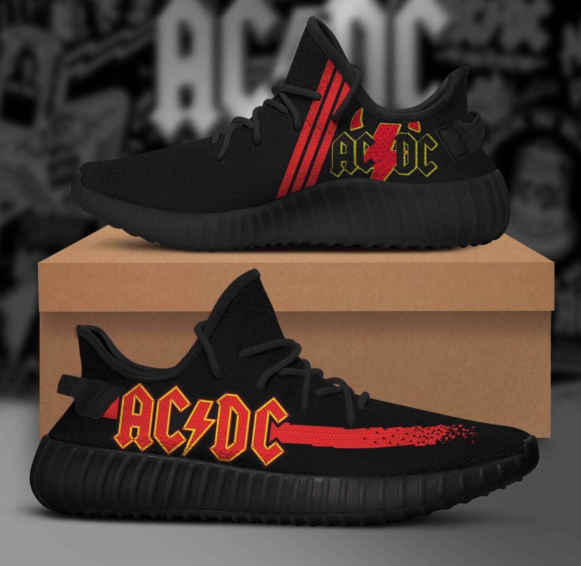 Acdc Band Yeezy Boost Shoes Sport Sneakers