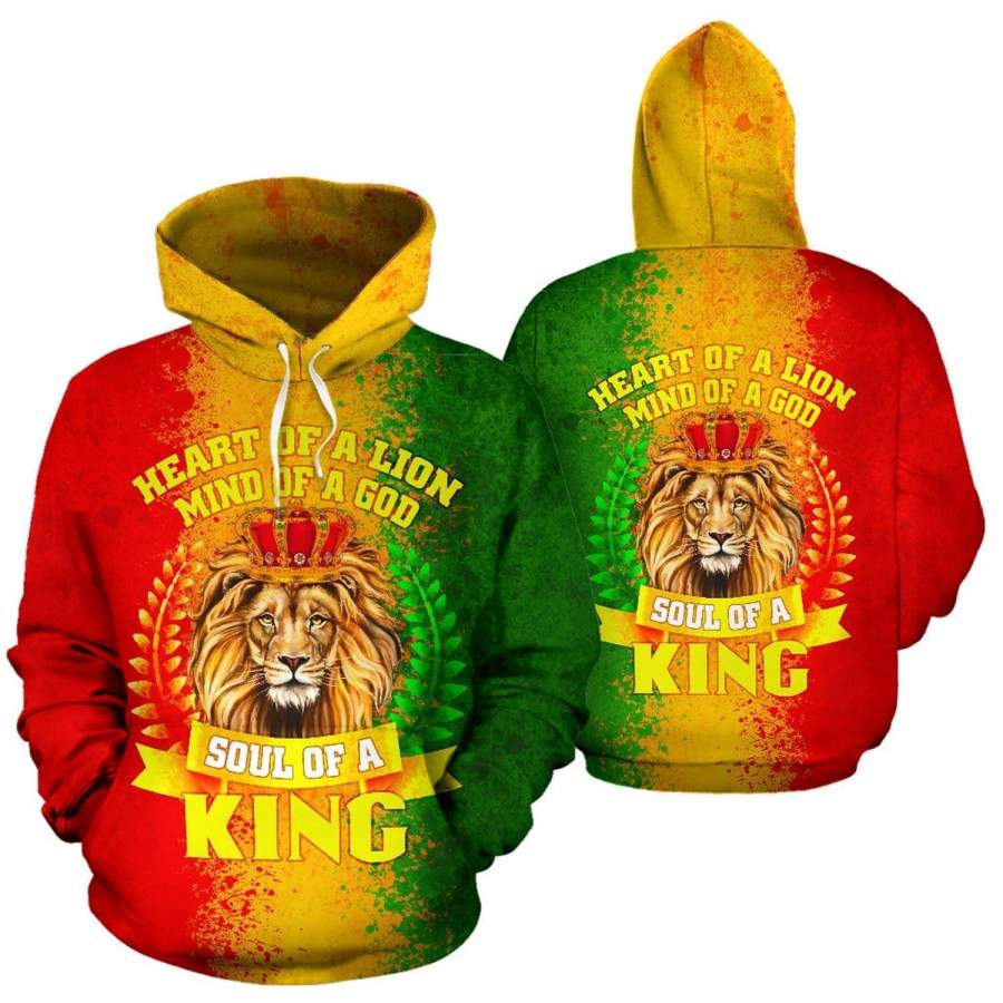 African Hoodie – Africa Soul Of A King