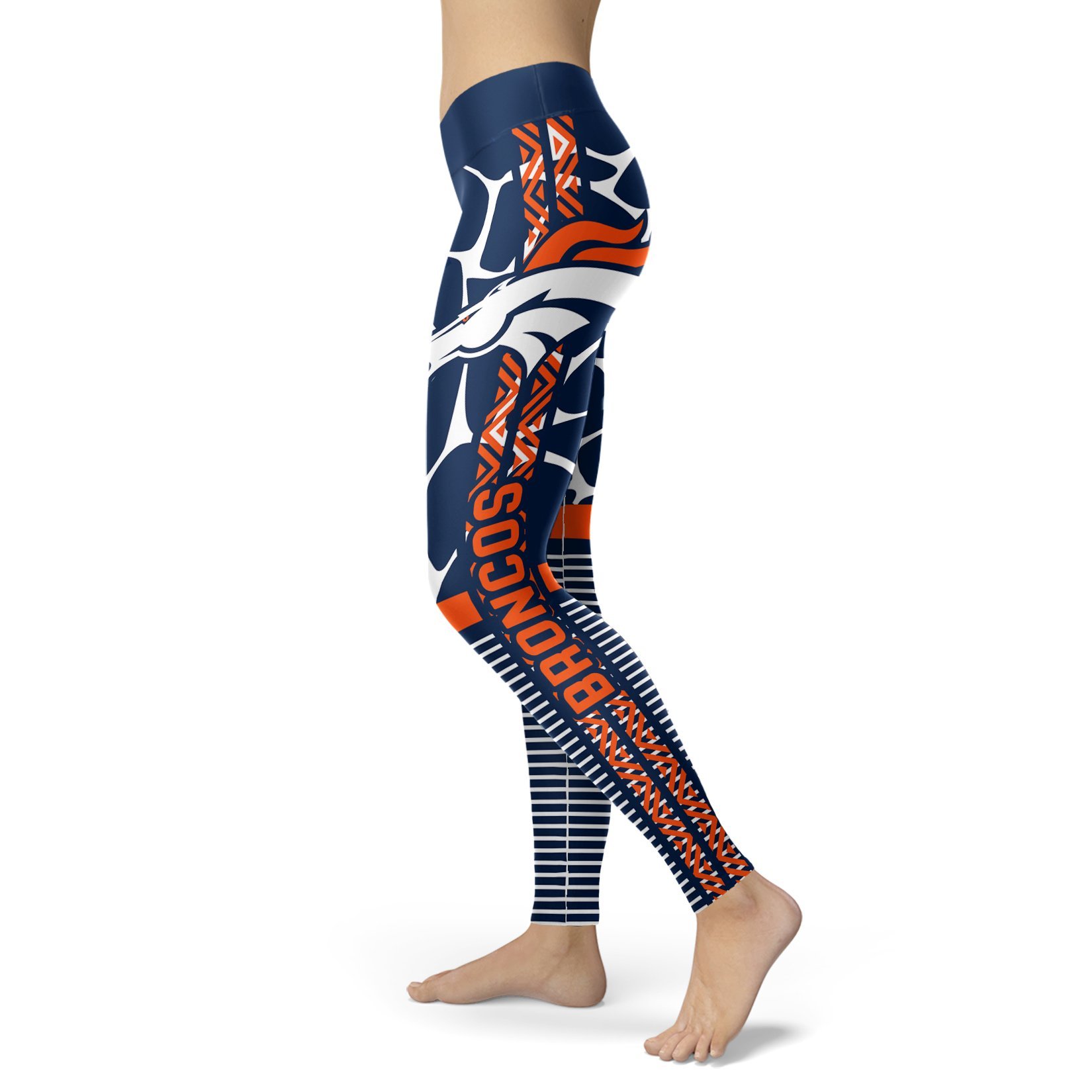 Awesome Light Attractive Denver Broncos Leggings